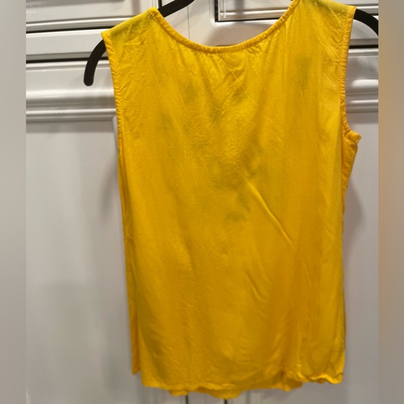 Yash gallery sleeveless embroidered top - Picture 3 of 4